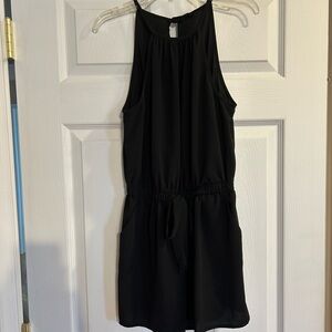 BeBop Elegant Black Short Romper